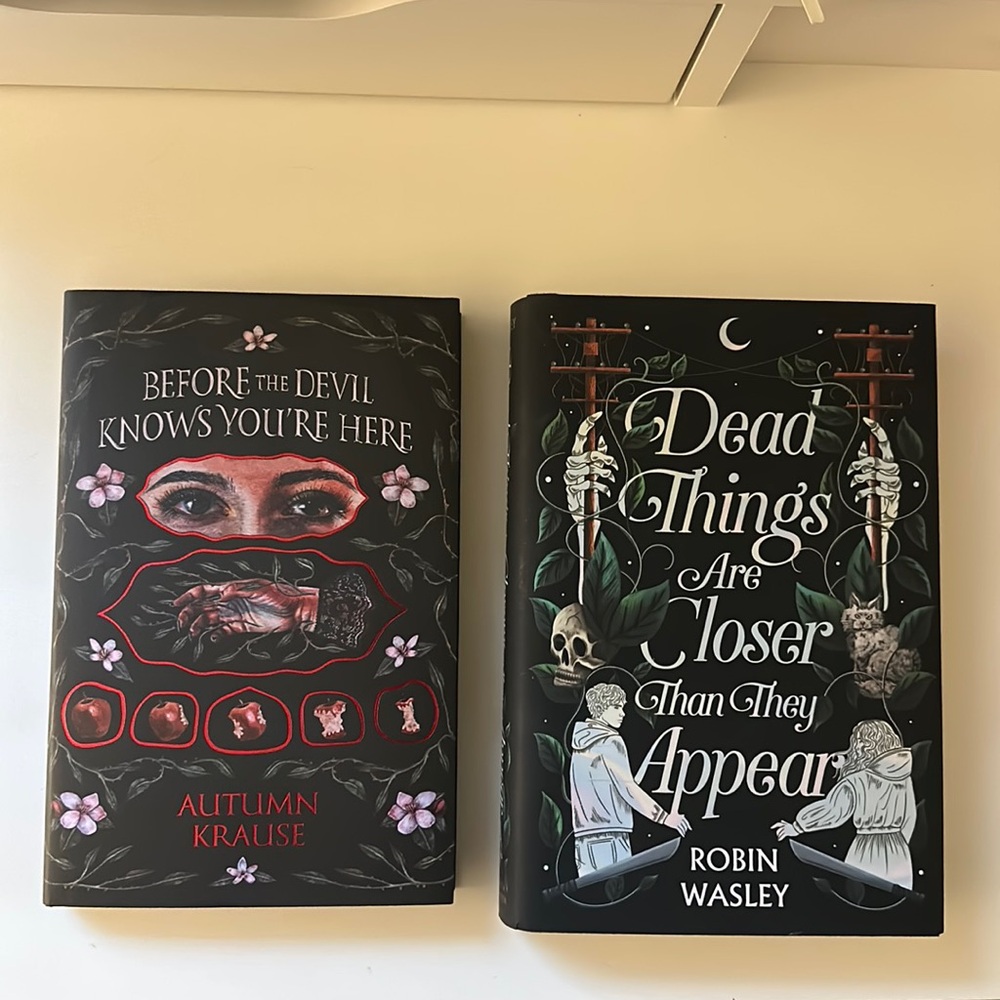 Bundle of Two Young Adult / YA Fantasy Romance Hardcover Books